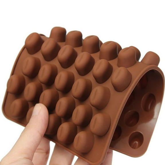 Boutique Clearance Dessert Molds Beans Coffee Cavity Candy 55 Silicone Mould Cake Sweets Cake Mould