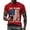tshirts 88#Red, variant on oqasdz T Shirts for Man Letter US National Flag Graphic Comfortable Crewneck Tee Trendy Versatile 4th of July Patriotic Tops
