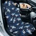 thumbnail image 2 of Bulopur Shark Front Car Seat Cover Towel for Men Skull Decorative Car Seat Protector with Storage Bag for Vacation Running Portable Fit SUV Sedan Truck 1pcs, 2 of 7