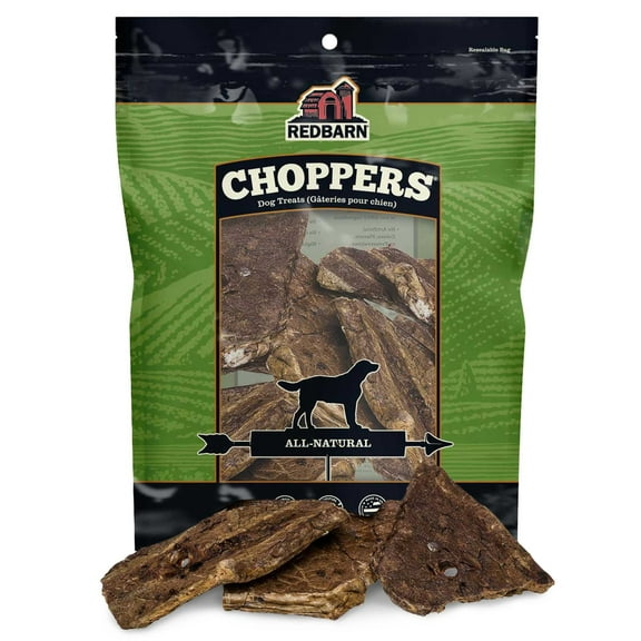 Redbarn All-Natural Beef Choppers Dog Chews, Single Ingredient, 9 oz Bag