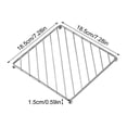 thumbnail image 3 of Stainless Steel Trivets for Hot Pots and Pans,Luxury Metal Pot Holders -Multi-Use Great Heat Resistant Hot Pads for Kitchen Counter,Upgrade Enlarged Diameter Hot Plate Holder, 3 of 8