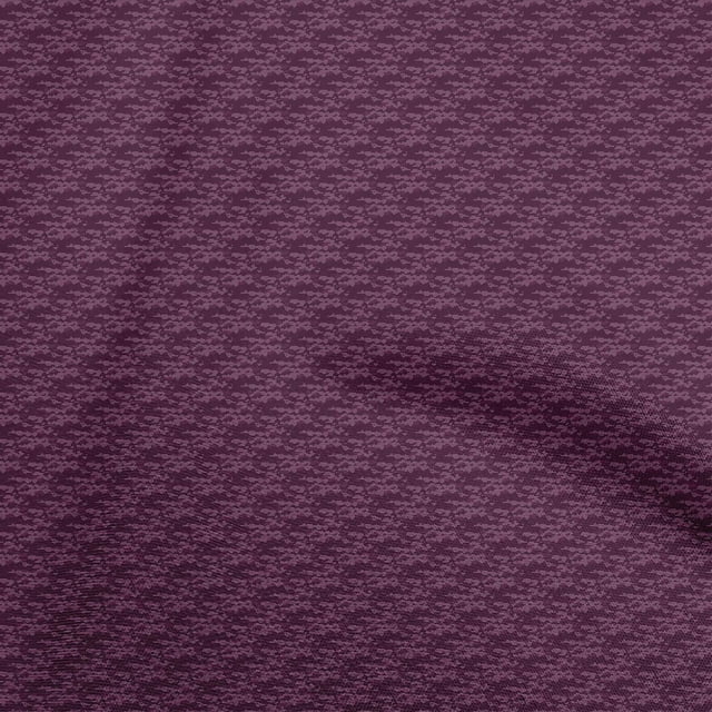 oneOone Viscose Jersey Wine Fabric Abstract Polka Sewing Craft Projects Fabric Prints By Yard 60 Inch Wide