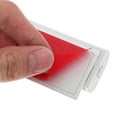 thumbnail image 2 of SHISUYAN Silver Aluminum Alloy Slide Ticket Rack Holder for Home Use 2 Pcs 10.2 Inches, 2 of 9