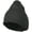 Charcoal, variant on Big Stripe Ribbed Cotton Beanie - Charcoal XL-3XL