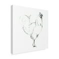 thumbnail image 2 of Trademark Fine Art 'Rooster II Dark Square' Canvas Art by Avery Tillmon, 2 of 3