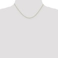 thumbnail image 2 of 14k Yellow Gold 16 Inch .5mm Box Link Chain Necklace Pendant Charm Carded, 2 of 10