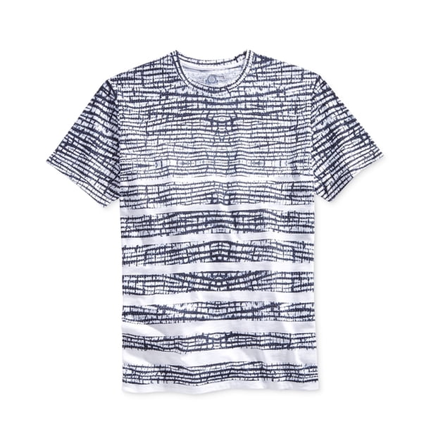 Camiseta gráfica de dos tonos para hombre de American Rag, blanca, mediana American Rag Camiseta gráfica