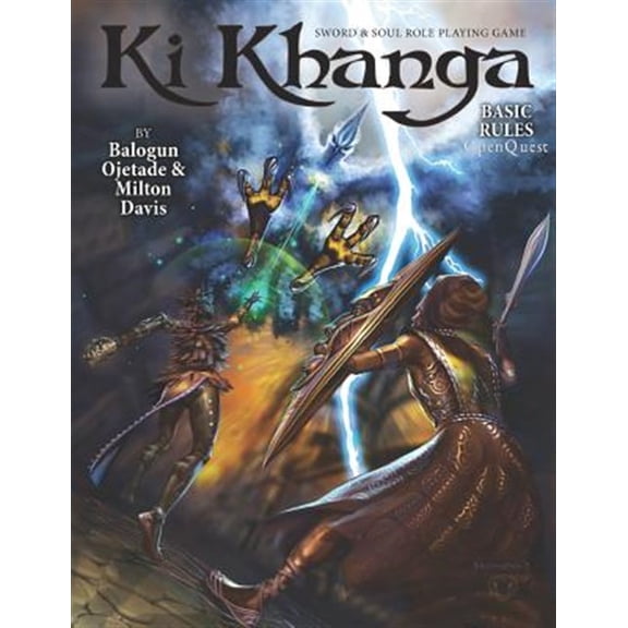 Pre-Owned Ki Khanga: The Sword and Soul Role Playing Game: Powered by OpenQuest