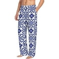 thumbnail image 2 of Balery Men'S Porcelain Chinaware Pants,Sleepwear Pants,Pajama Pants,Pj Bottoms Drawstring And Pockets-Medium, 2 of 9