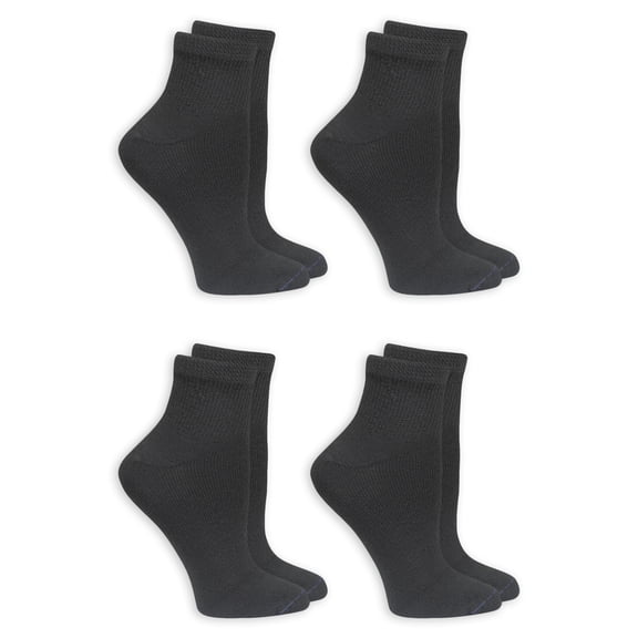 Dr. Scholl's Women's Diabetes and Circulatory Ankle Socks 4 Pair