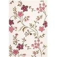 thumbnail image 2 of SAFAVIEH Capri Bernadine Floral Wool Area Rug, Ivory/Purple, 6' x 9', 2 of 8