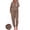 D Brown, variant on UVN Pajama Sets for Women Waffle Knit Lounge Sets Long Sleeve Henley Shirts and Long Pants Sleepwear 2 Piece Pjs Soft Comfy Loungewear with Pockets