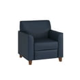 thumbnail image 2 of Flash Furniture Navy LeatherSoft Chair, 2 of 9