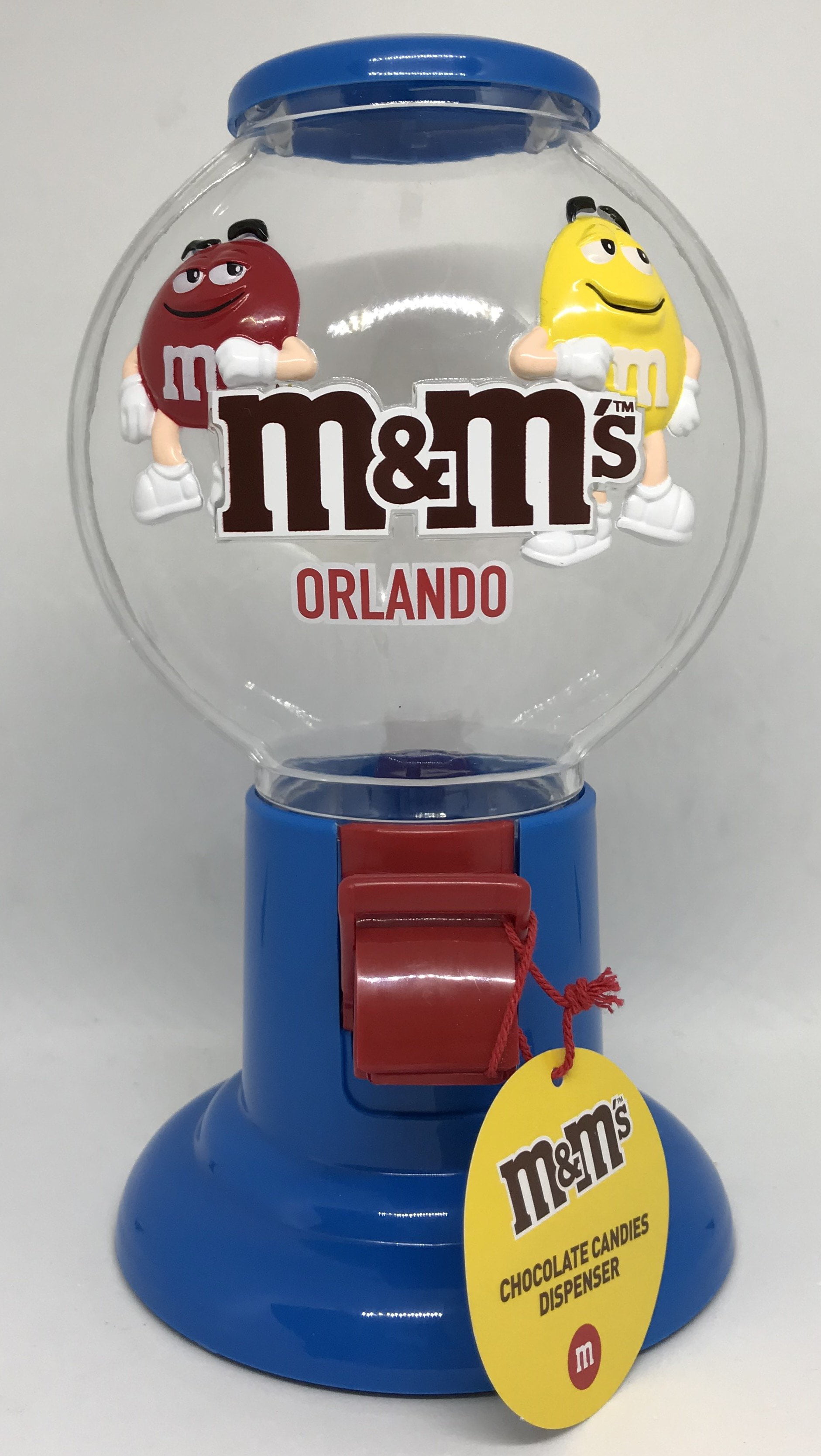 M&amp;M&amp;#39;s World Bubble Gum Machine Candy Dispenser Orlando New with Tags ...