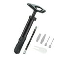 thumbnail image 2 of Callipe Ball Pump Sports Ball Pump with Needles Nozzle Extension Hose Hand Air Pump Kit for Exercise Balls Volleyball Basketball Rugby Balloon, 2 of 7