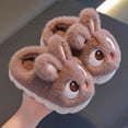 thumbnail image 2 of XXWXYD Bunny Slippers with Memory 𝖥oam & Thick Rubber Sole - Fuzzy Anti-Skid Home Shoes for Boys & Girls, Indoor/Outdoor Cute Animal Design, 2 of 6