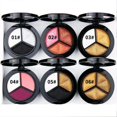 thumbnail image 5 of Smoky Cosmetic 3 Colors Professional Matte Eyeshadow Makeup Eye Shadow Eye Shadow Glitter, 5 of 5