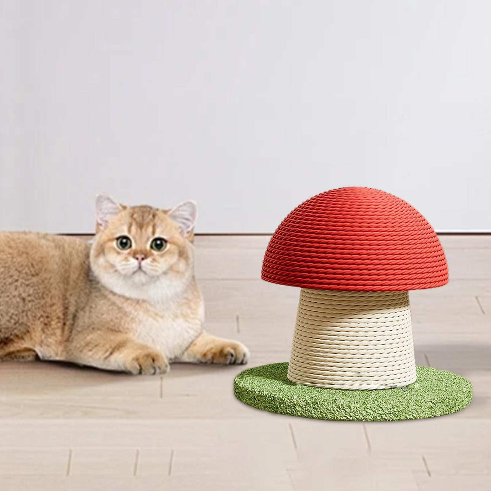 TOOYFUL Cat Scratching Posts, Cat Activity Toy, Shaped Cat Interactive Toy, Vertical Cat Scratcher for Grinding Claw Outdoor Height 18cm