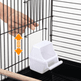 thumbnail image 4 of Yaheetech Open Top Travel Bird Cage Carrier for Bird Canary Cockatiel Small Parrots, Black, 4 of 11