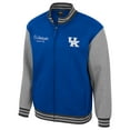 thumbnail image 2 of Men's Colosseum Royal Kentucky Wildcats Ambi-Turner Full-Zip Varsity Jacket, 2 of 3
