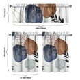 thumbnail image 6 of Boho Kitchen Curtains for Windows – Rustic Tribal Floral Print Cafe Curtains, Vintage Bohemian Geometric Panels for Home Décor, 6 of 6