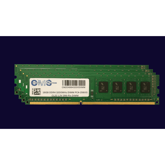 CMS 64GB (4X16GB) DDR4 25600 3200MHz Non ECC DIMM Memory Ram Upgrade Replacement for Acer® Predator Orion 5000 Gaming (Intel 10th Gen) - D127
