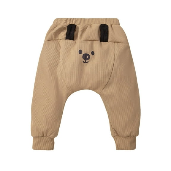 Ruyang Baby Boys Girls Corduroy Pants Soft Infants Bottoms Casual Babies' Leggings Toddler Organic Harem Pants