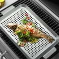 thumbnail image 6 of Effective BBQ Grill Basket Stainless Steel For Easy Cooking Vegetables And Meat, 6 of 14