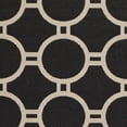 thumbnail image 3 of Safavieh Courtyard Black Indoor Outdoor Rug - Round 7'10", 3 of 4