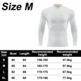 thumbnail image 2 of Men's UPF 50+ Long Sleeve Compression Shirts, Athletic Workout Shirt, Water Sports Rash Guard,, 2 of 5