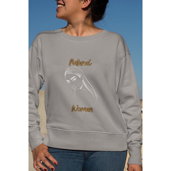 Natural Woman The Stare (WL) Crewneck Sweatshirt