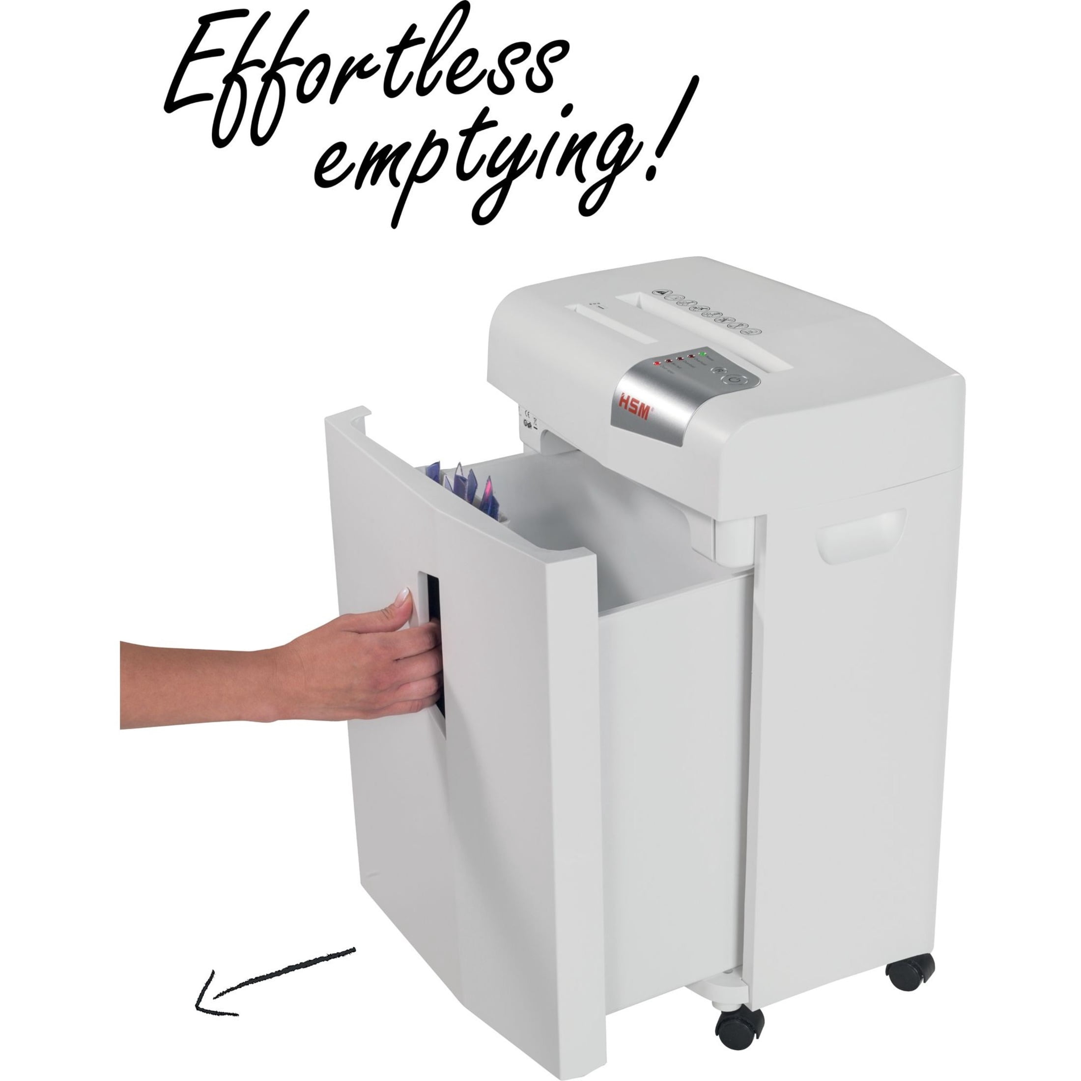 HSM, HSM1059, shredstar X12 Cross Cut Shredder, 1 Each, White