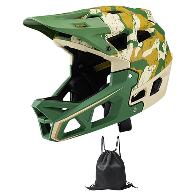 Casco de bicicleta Casco protector Casco de ciclismo deportivo Casco de bicicleta de montaña de carretera Verde