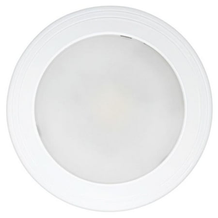 

73994 7.5 in. Mini Flush Mount LED Ceiling Light Fixture White