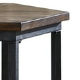 thumbnail image 5 of Steve Silver Ultimo Chocolate Wood Hexagon End Table, 5 of 6