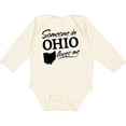 thumbnail image 3 of Inktastic Someone in Ohio Loves Me Boys or Girls Long Sleeve Baby Bodysuit, 3 of 5