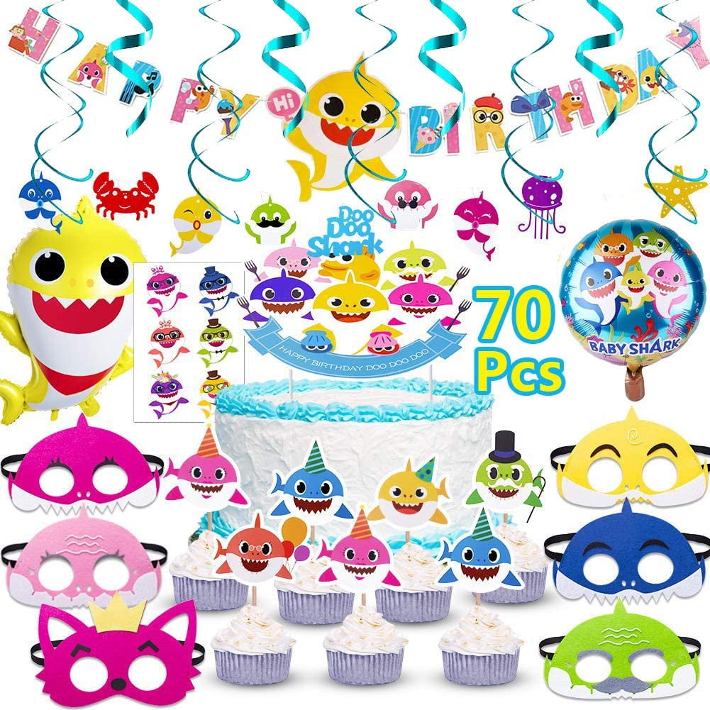 baby shark decorations walmart