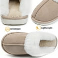 thumbnail image 5 of Northblanc Slippers for Women Comfortable Memory Foam Soft Fleece Lining Slip on House Shoes Indoor/Outdoor, 5 of 9