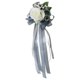 thumbnail image 4 of Injueey Wedding Car Artificial Silk Flower and Party Silver Gray Decoration Ribbon Type2 NO2, 4 of 6