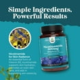 thumbnail image 3 of Natures Craft 500mg Nicotinamide Niacin Capsules, Flush Free Skin Supplement, 180 Count, 3 of 9