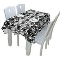 thumbnail image 3 of EREHome Nappe à Motif Noir et Blanc 52x70 Pouces, 3 of 4