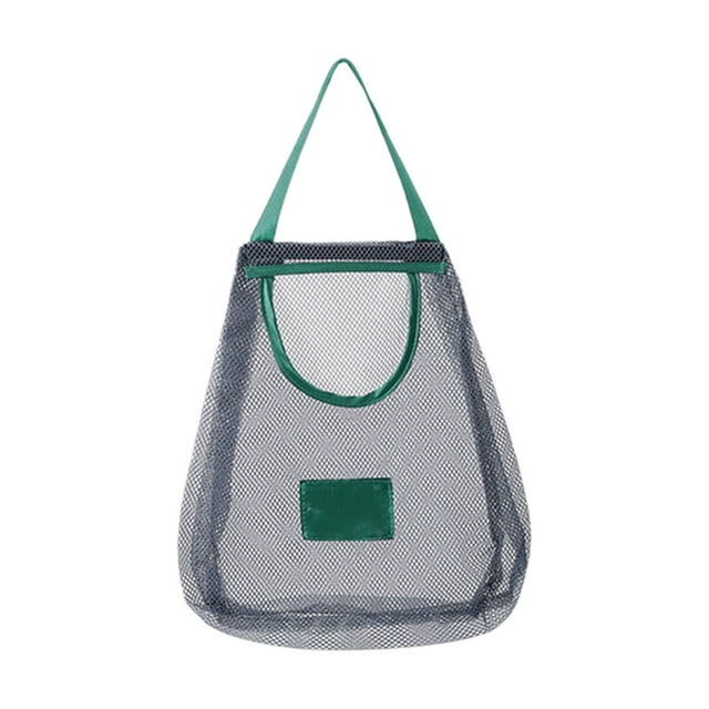 TIELUTT Sac de Rangement de Cuisine Portable en Maille Ajourée, Sacs de Rangement Réutilisables, Conteneurs de Rangement Suspendus pour Garde-Manger, Contenants de Préparation de Repas, Contenants de Rangement en Verre Hauts, Contenants Hermétiques pour Pain, Grands Verres