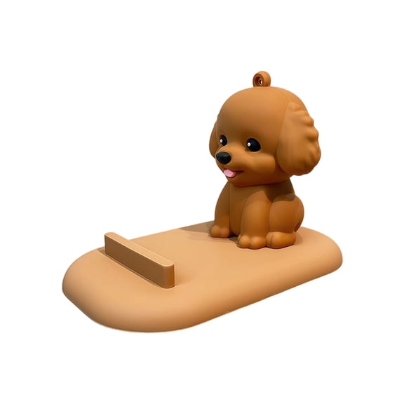 7829 Adorable Canine Themed Cellphone Holder Stand Bracket Lightweight Portable For Travel Work Study For Various Devices
