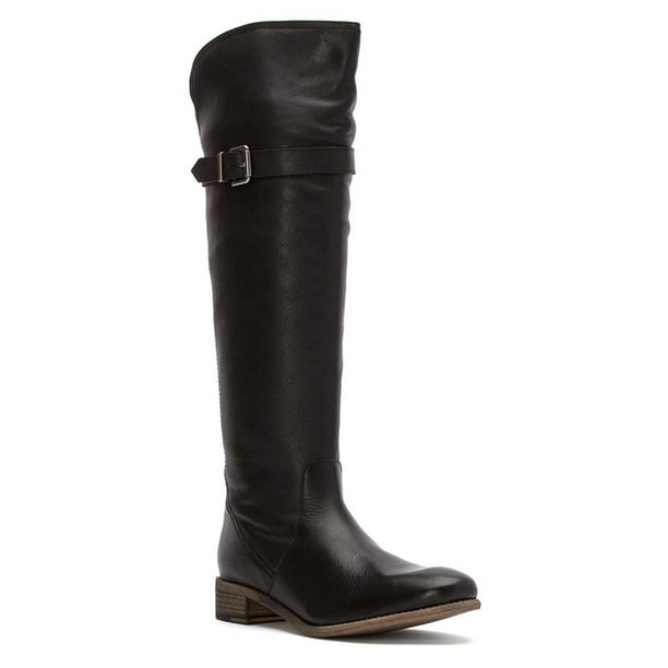 womens tall black boots size 9