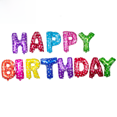 thumbnail image 1 of Globo de cumpleaños con letras de 16 pulgadas, globo para fiesta de cumpleaños infantil, juego de globos con diseño de cien días para bebé, 1 of 1