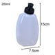 thumbnail image 3 of Botella de agua Runskmd de 280 ml/10 oz, a prueba de fugas, para correr, con cinturón de hidratación y tapa de plástico extraíble., 3 of 4