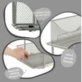 thumbnail image 6 of Sorbus 2 Sets of 2 Tier Metal Under Sink Organizer for Bathroom, Kitchen, Strong Steel Mesh Sliding Drawers for Under Sink, Under Cabinet, Closet, Kitchen, Pantry, Bathroom Organizers and Storage, 6 of 7