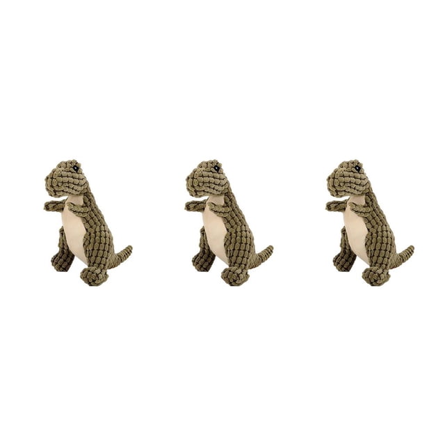 Greeniant Dinosaurio Artificial Mordedura Juguete Molar Ligero Divertido Encantador Juguete Masticar Hueso Teddy Aeróbico Verde Oscuro Type1 NO1