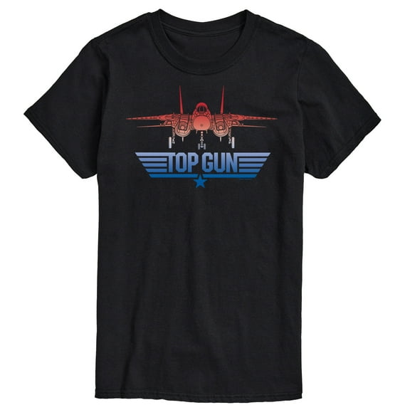 Top Gun - Top Gun Fighter Jet Logo - Men's Short Sleeve Graphic T-Shirt