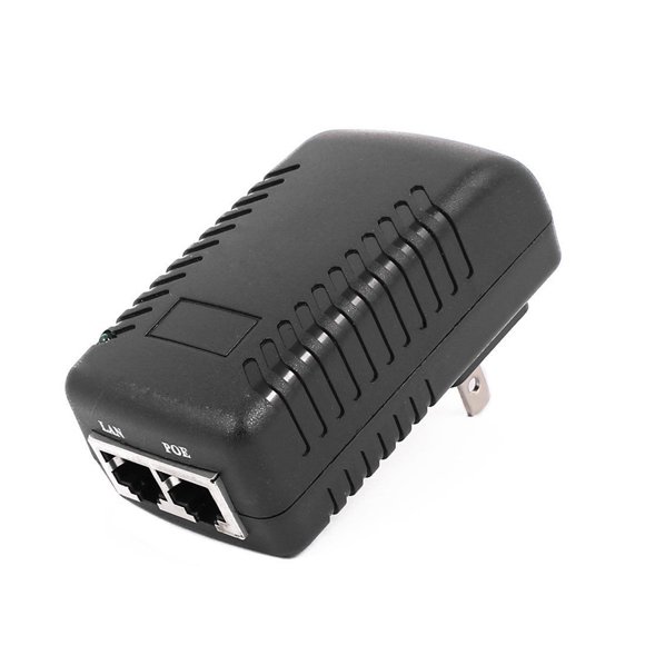 axGear POE Injector 48V 0.5A Power Over Ethernet Adapter For POE IP Camera Switch